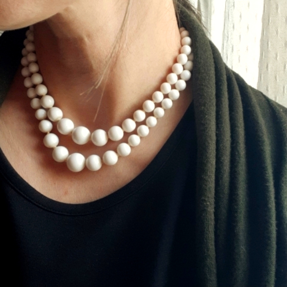 🇯🇵 VINTAGE Double Strand Necklace